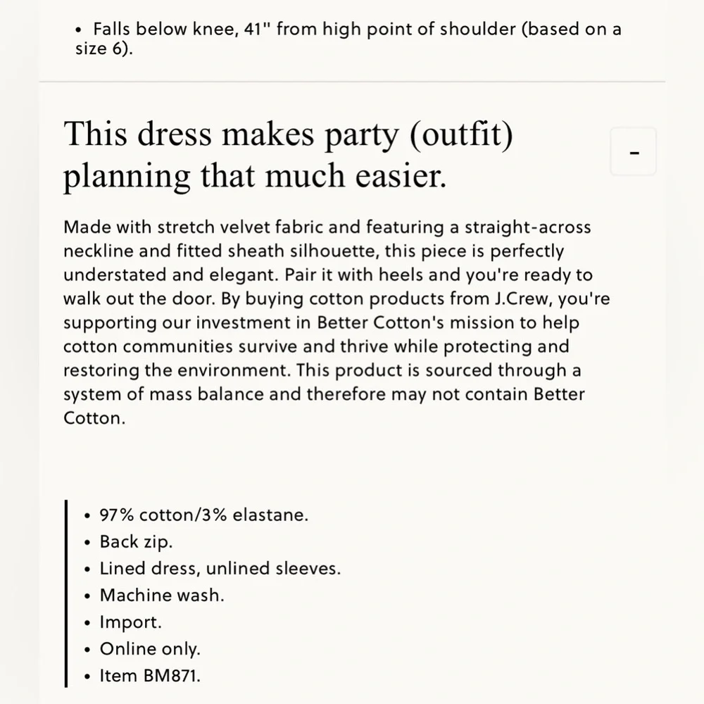J. Crew worn once
